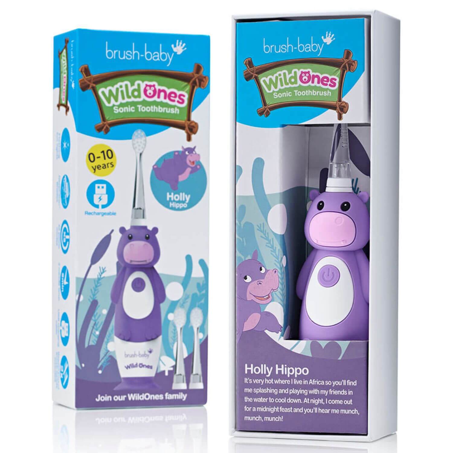 Brush-Baby WildOne Rechargeable Toothbrush